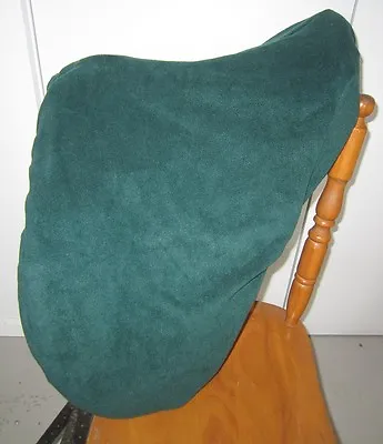 Horse Stock / Western / Swinging Fender Saddle Cover FREE EMBROIDERY Dark Green  • $39