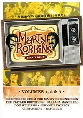 Marty Robbins` Spotlight  V1(1&2) DVD NEW • $19.88