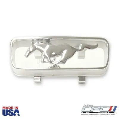 1966 Ford Pony Mustang Chrome Horse And Corral Grill OrnamentMade In USA By CPC • $125