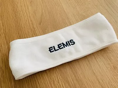 Elemis White Towelling Adjustable Headband For Facials Etc Brand New • £6.95