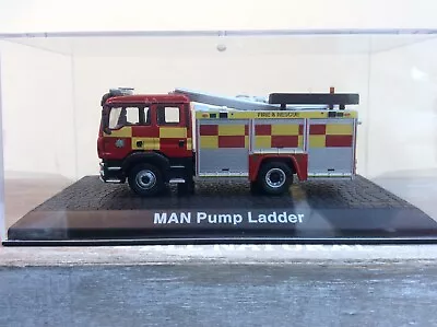 £10 • Buy Atlas Editions Man Pump Ladder Fire Engine 1:76 - 4144112