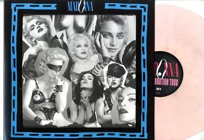 MADONNA THE CELEBRATION TOUR 3X LP Colour Vinyl Set With DVD In Gatefold Sleeve • $74.54