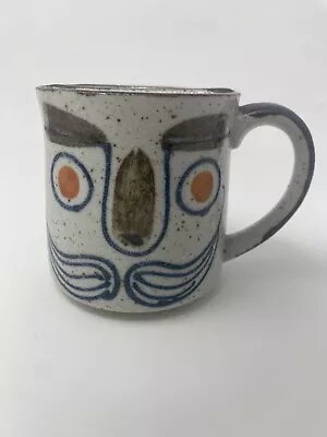 Vintage Japan 1970’s Otagiri Stoneware Mustache Man Mug • $25