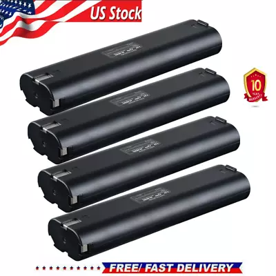 4 Packs For MAKITA 9.6 VOLT 4.8Ah Battery 9000 9001 632007-4 191681-2 9033 9102 • $71.89