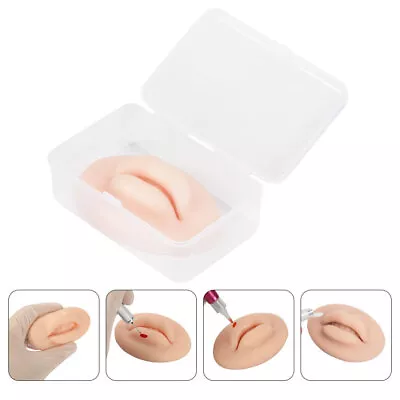 Silicone Lip Injection Practice Mannequin For Microblading & Makeup • £7.49