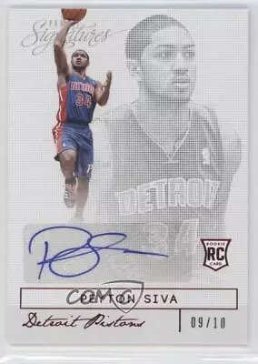 2013-14 Panini Signatures Red /10 Peyton Siva #33 Rookie Auto RC • $12.02