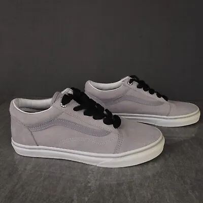 Vans Old Skool Low Skate Casual Grey Shoes UK 5 Trainers Lace Up Sneakers • £14.95