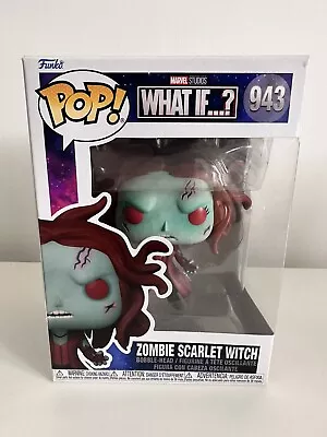 Funko Pop! Marvel What If…? Zombie Scarlet Witch #943 • £10