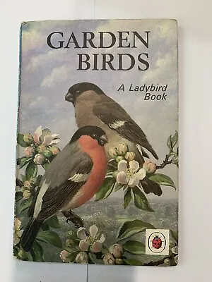 Vintage Ladybird Book – Garden Birds – Nature 536 – Very Good Condition • £12
