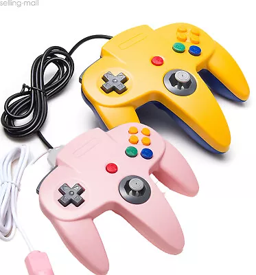 Wired Classic N64 Game Controller Joystick Joypad For N64 Console Game System • $26.29