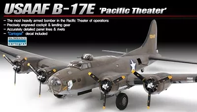 ACADEMY 1/72 B17E Pacific Theater USAAF Bomber Special Edition Ltd Run ACD12533 • $50