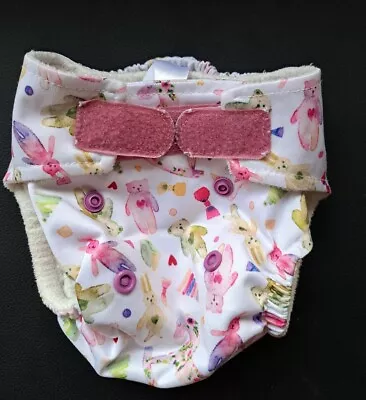 £2.99 • Buy Baba And Boo Vintage Toys Reusable Newborn Nappy Pocket With Two Inserts