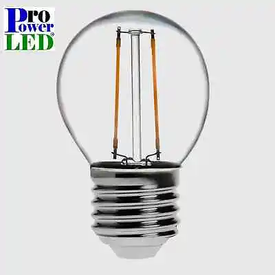 E27 / E26 Base 2W 200 Lumens 110V AC Filament LED (Replaces 20W Bulbs) • $2.89