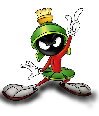 Marvin The Martian Color  Vinyl Decal Sticker Waterproof • $3.50