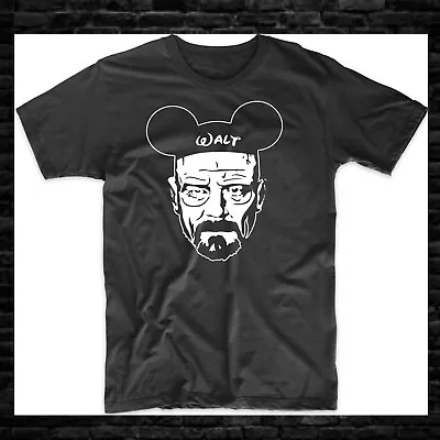 Walter White Disney Breaking Vacation Walt Parody Mickey Mouse Funny Shirt • $13.99