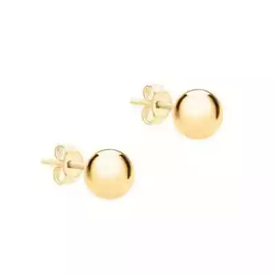 9ct Yellow Gold Childrens 3mm Ball Stud Earrings • £81.95