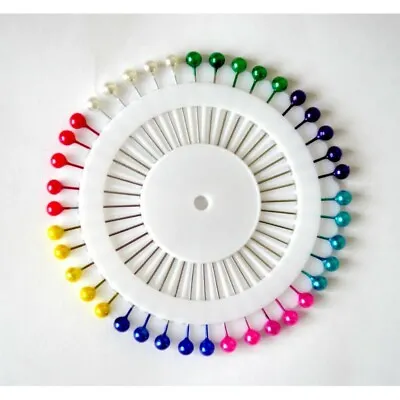 £2.15 • Buy Pearl Head Pins Upholstery Dressmaker Sewing Rosette Hijab Pins Crafts Art&craft