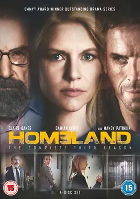 Homeland: The Complete Third Season DVD Drama (2014) - Quality Guaranteed • £2.88