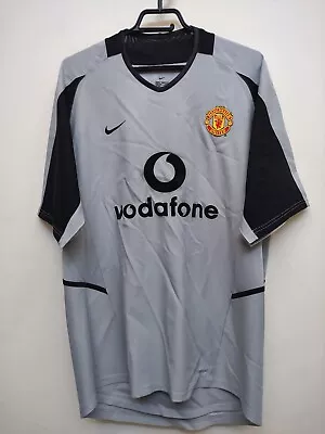 Manchester United Goalkeeper Shirt 2002 2003 Nike Vintage Jersey Barthez L • $79.99