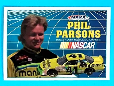 Phil Parsons 1993 Maxx Race Cards Limited Edition Chrome Jumbo #3 • $3