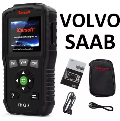 Volvo & Saab Professional Diagnostic Scanner Tool Code Reader Abs + Srs • $199.99