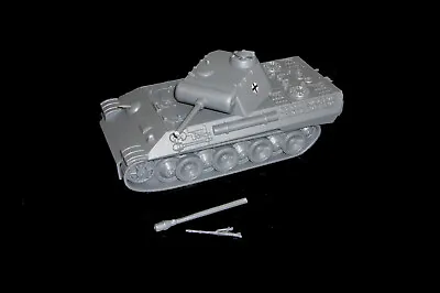 CTS German Panther Tank W/broken Barrel Plastic Toy Soldiers Marx Playset • $9.95