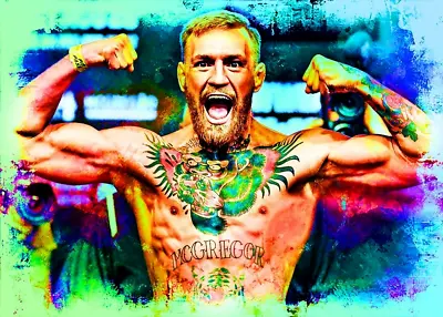 2023 CONOR McGREGOR 1/1 MASTERPIECE ART SKETCH CARD ARTIST SIGNED • $75