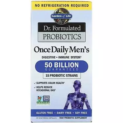 Garden Of Life Dr. Formulated Probiotics Once Daily Men's  • $33.80