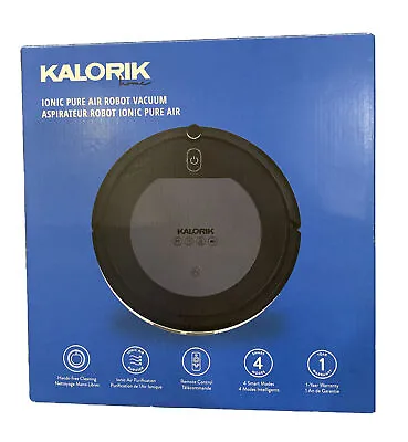 Kaloric Ionic Pure Air Robot Vacuum Cleaner 46588 GR • $55.99