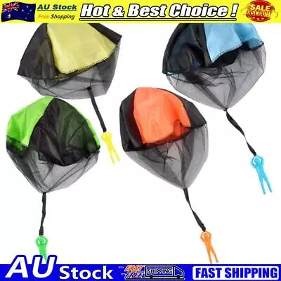 Hand Throwing Kids Mini Play Parachute Toy Man Model Outdoor Sports Toys • $7.62