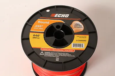Genuine Echo 313095053 .095  Round String Trimmer Line 3lb 846' OEM • $46.18