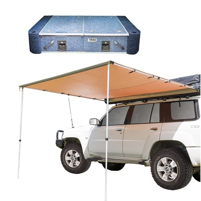 $607 • Buy Titan 1300mm Drawer System Suitable For Utes + Wings + Kings Car Awning 2.5x2.5m
