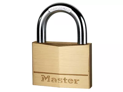  Master Lock Solid Brass 70mm Padlock 6-Pin MLK170 • £22.56