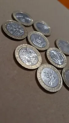 £20 • Buy Two Pound Coin Job Lot Rare £2 X 10 £2 Pound Coins Incl. Shakespeare,Brunel