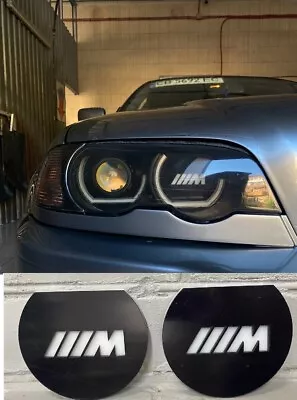 BMW E46 Running Lights Decorative Crosses For Headlights Style 2pc M Style • $75