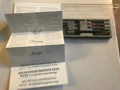 £20 • Buy Parker Calligraphy Set C/w Black Vector Fountain Pen, 4 Ink Cartridges & 3 Nibs