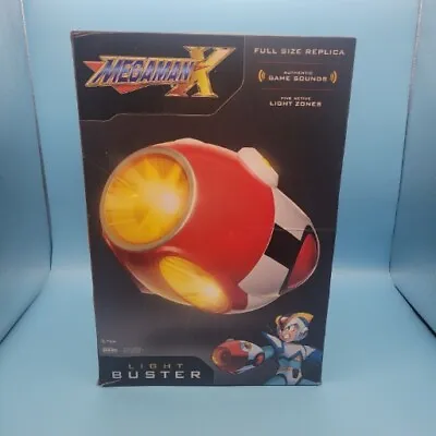 JAKKS Pacific Mega Man X Light Buster Full Size Replica With Light And Sound Red • $75