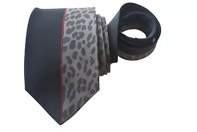 Pancaldi Men's Tie Black/geometric Width: 3.50  Length: 55  • $10.98