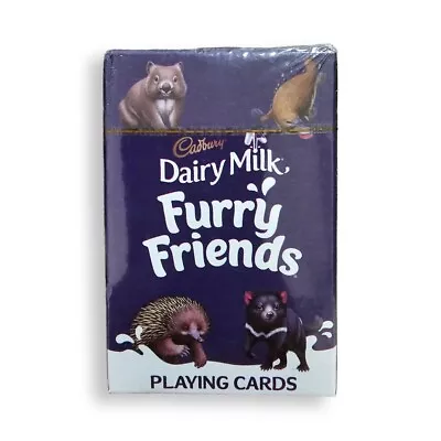 Cadbury Dairy Milk Chocolate Furry Friends Deck Of Playing Cards • $9.95