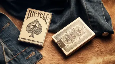 Wranglers Marked Bicycle Playing Cards • $15.99