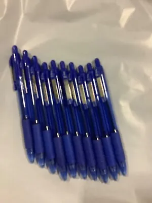 Zebra Pen Z-Grip Retractable Ballpoint Pen Medium Point1.0mm Blue Ink 10pack • $7.99
