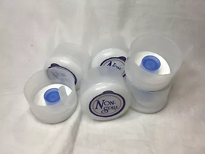 Set Of 6 Water Bottle Caps MADE IN THE USA Non Spill For 3 & 5 Gallon Bottles • $7.25