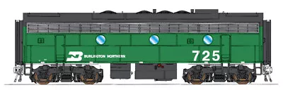 Intermountain N EMD F7B Burlington Northern BN #725 DCC/SND LED 69777S-05 • $256.48