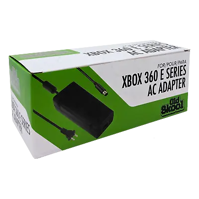 $24.99 • Buy Old Skool XBOX 360 E Series AC Adapter ( Power Brick & Cord ) *NEW*