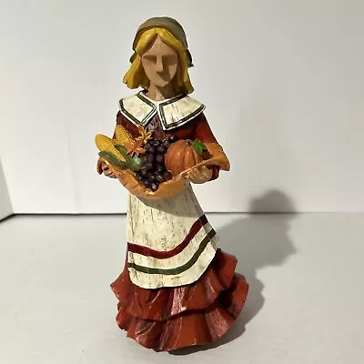 Thanksgiving Autumn Fall Harvest Angel Figurine • $8.07