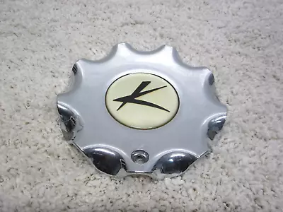 Kaotic 6-1/4 Inch Custom Alloy Wheel Chrome Bolt On Center Cap #2b-5 • $20