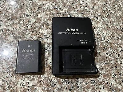 Genuine Original Nikon MH-24 Charger With EN-EL14 Battery • $29.95