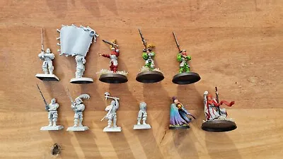 Warhammer Aos Empire Greatswords X 8 + 2 Wizards • £45