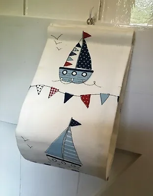 Handmade Toilet Roll Holder Fryetts Maritime 'boats' Design For 1 - 4 Rolls • £8.50