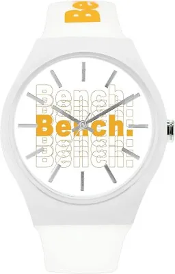 Bench Mens Watch With White Dial And White Strap BEG013W • £21.99